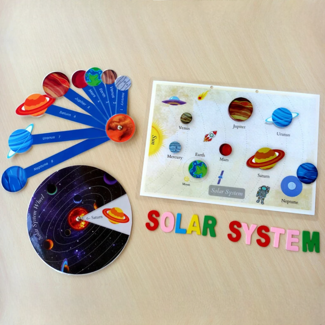 Solar System Busy Book: Space Learning Activities (PDF)