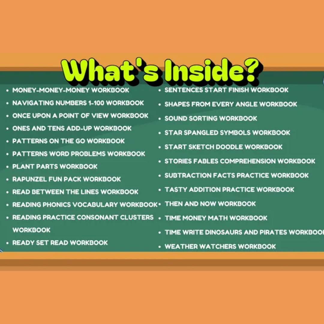 1st Grade Mega Bundle, 3000+ Pages, Math, Reading, Science, Daily Activities