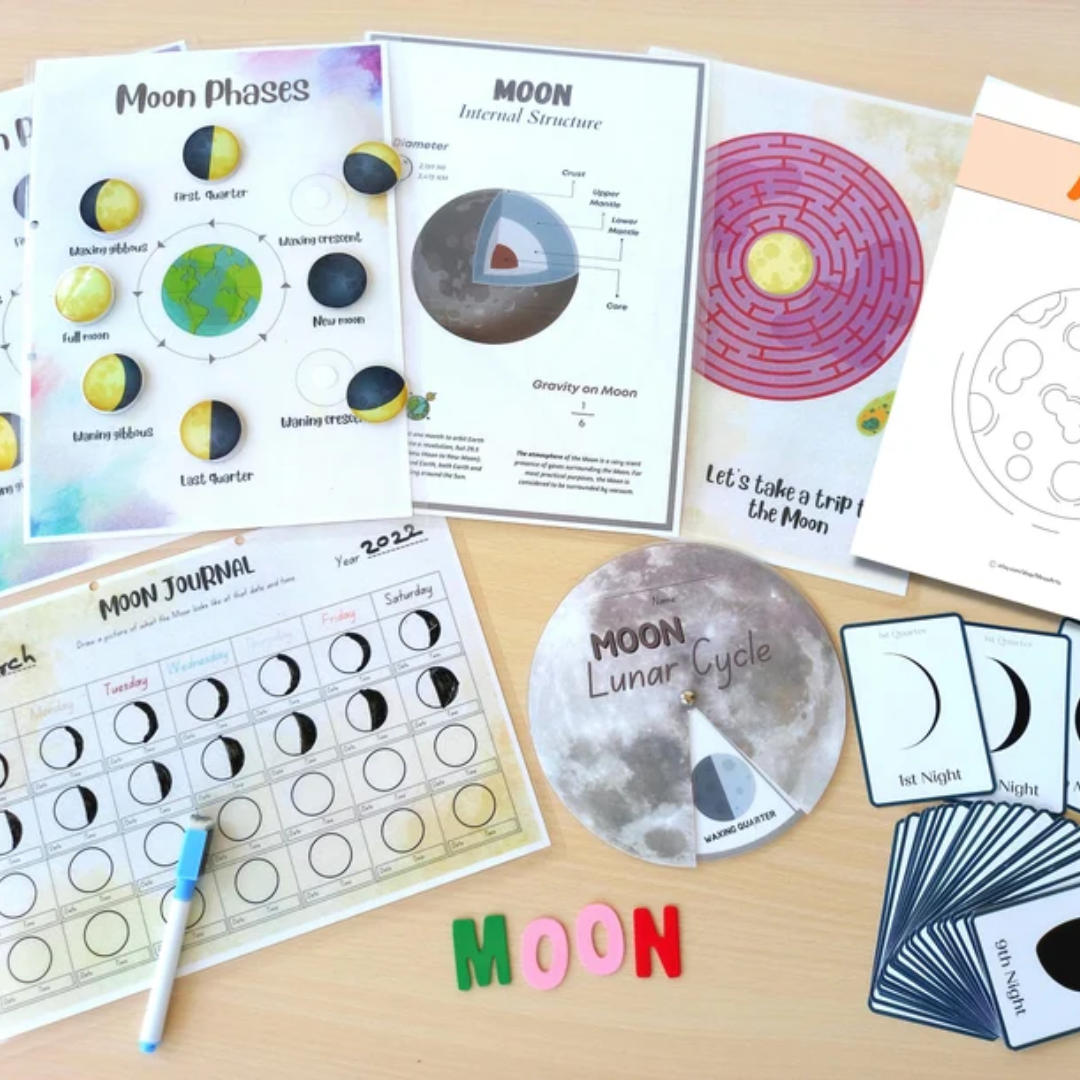 Solar System Busy Book: Space Learning Activities (PDF)