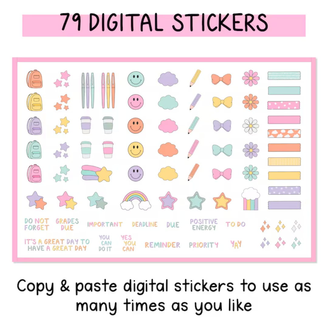 Digital Teacher Planner | Google Sheets Teacher Planner 2025-2026