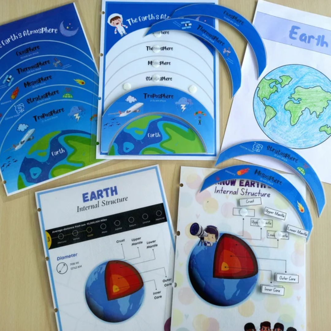 Solar System Busy Book: Space Learning Activities (PDF)