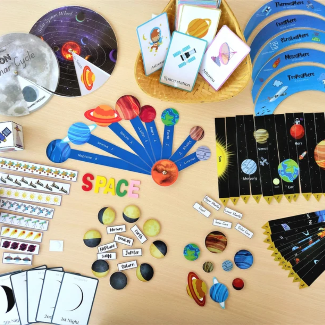 Solar System Busy Book: Space Learning Activities (PDF)