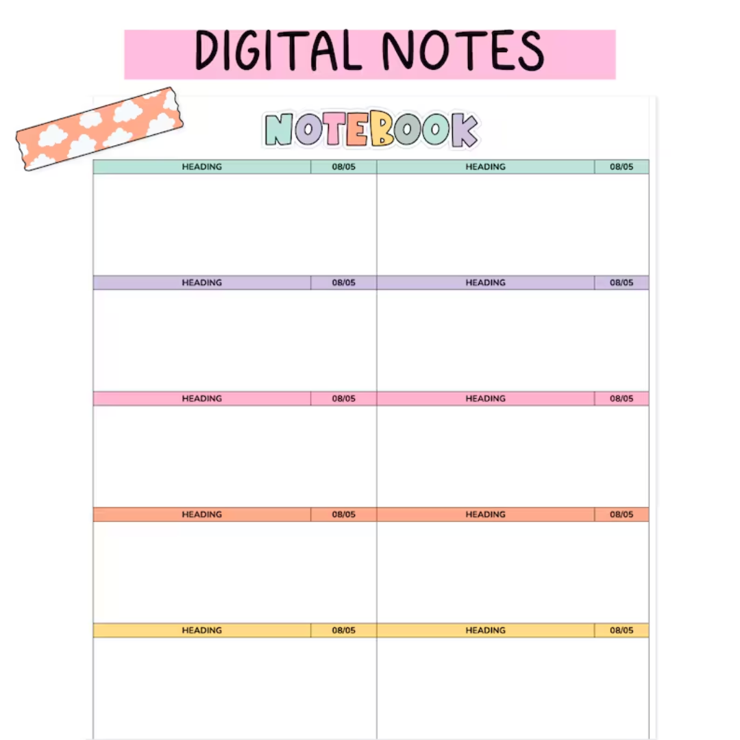 Digital Teacher Planner | Google Sheets Teacher Planner 2025-2026