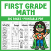First Grade Math Worksheets, Printable, Teacher & Homeschool Resources