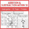 Math Worksheets